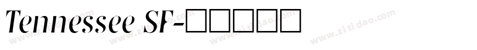 Tennessee SF字体转换